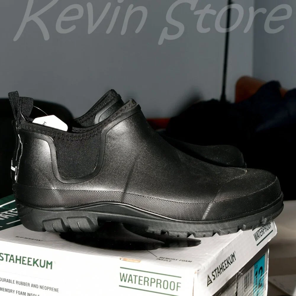 Men's‎ Ankle Rain Boots,Staheekum